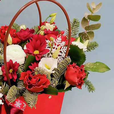 Сумочка "Время чудес" с еловыми ветками N 72278